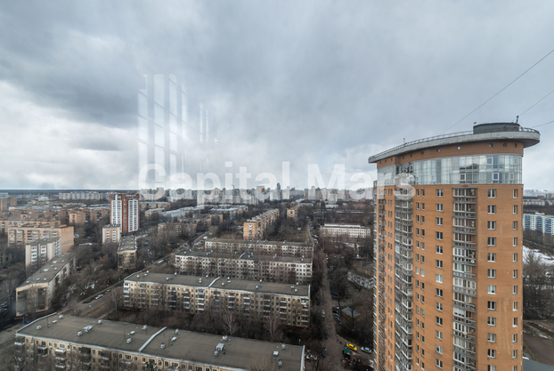 Вид из окна в квартире на ш Можайское, д 22 к 1