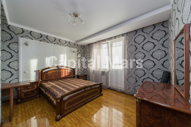Спальня в квартире на ул Мельникова, д 3 к 3