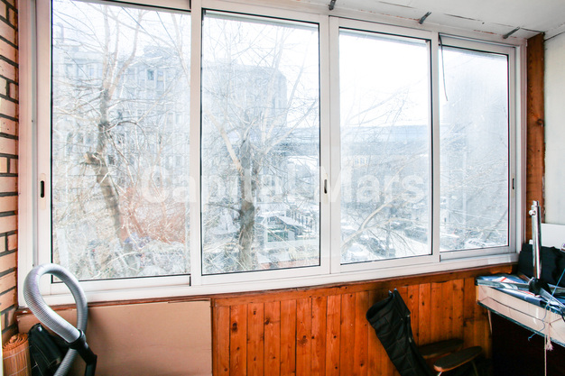Лоджия в квартире на ул Гиляровского, д 36 стр 1