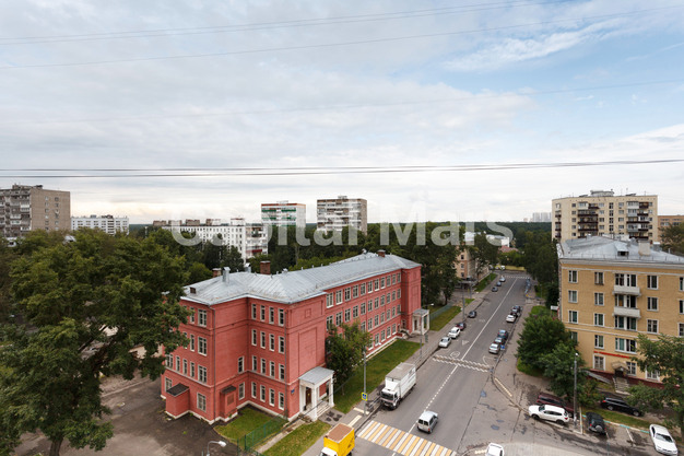 Вид из окна в квартире на ул Бажова, д 8