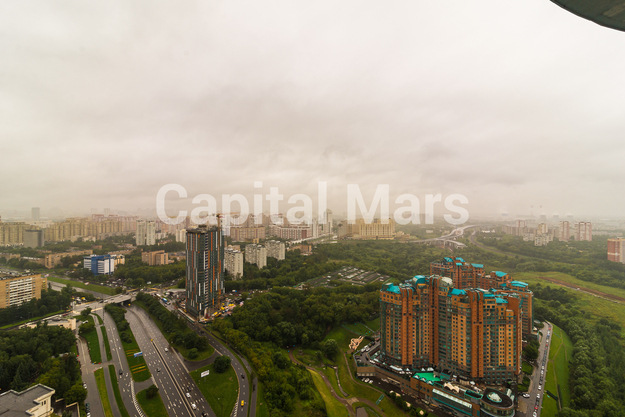 Вид из окна в квартире на ул Мосфильмовская, д 70 к 1