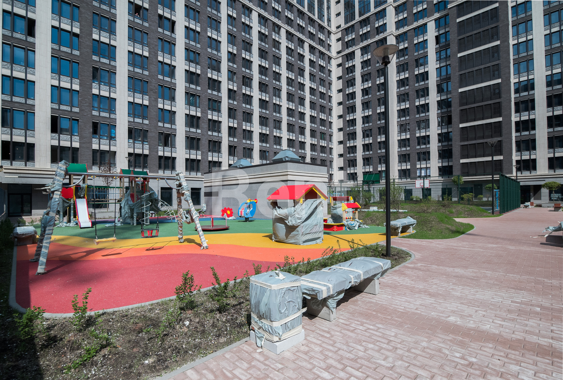 Детская площадка в квартире на ул Краснобогатырская, д 90 стр 2