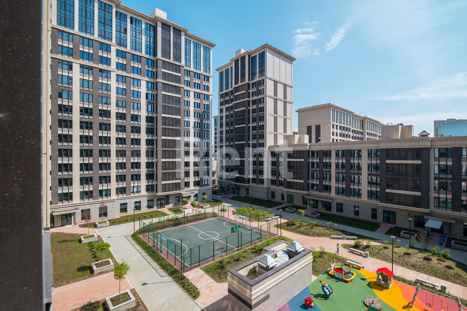 Вид из окна в квартире на ул Краснобогатырская, д 90 стр 2