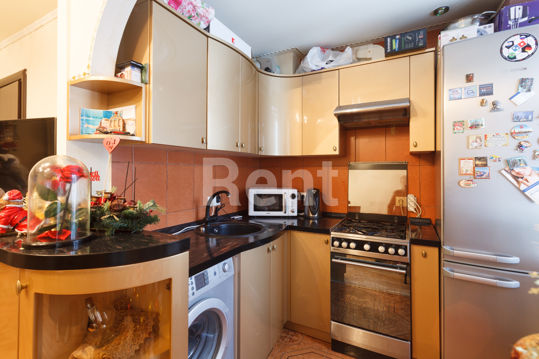 Кухня в квартире на ул Вятская, д 3