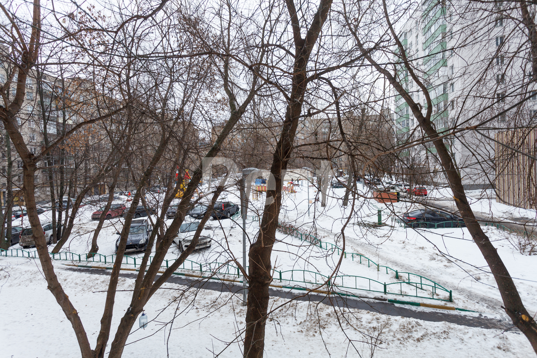 Вид из окна в квартире на ул Вятская, д 3