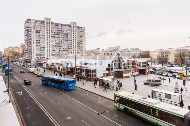 Вид из окна в квартире на ул Таганская, д 1/2 стр 2