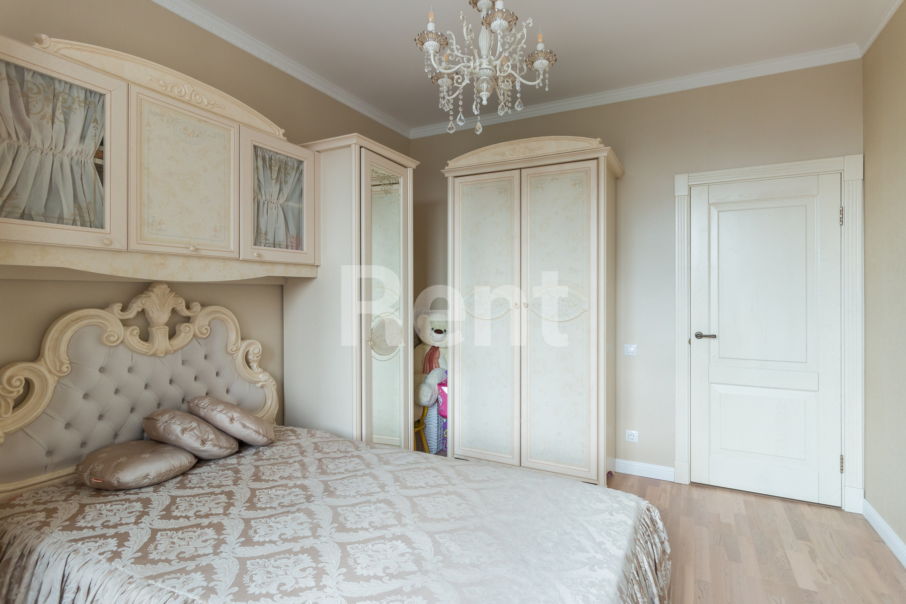 Спальня в квартире на ул Берзарина, д 28А к 3