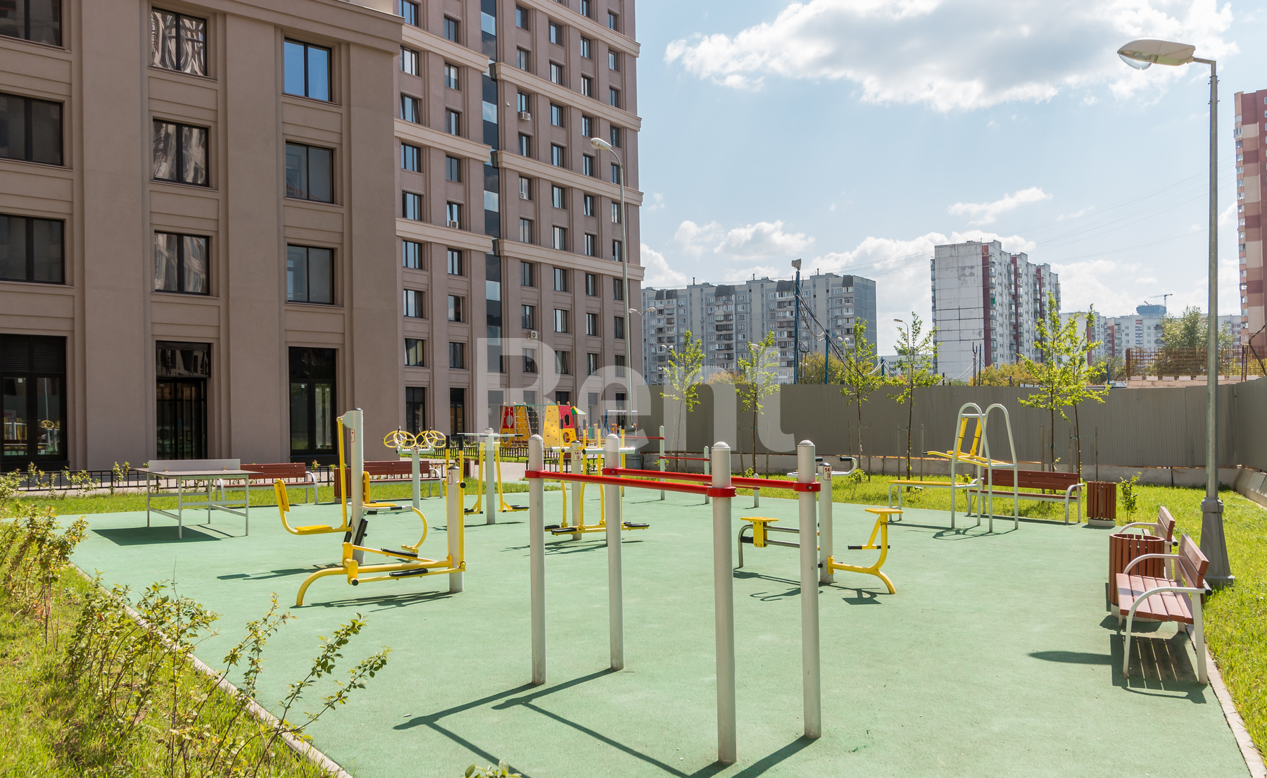 Спортивная площадка в квартире на ул Берзарина, д 28А к 3