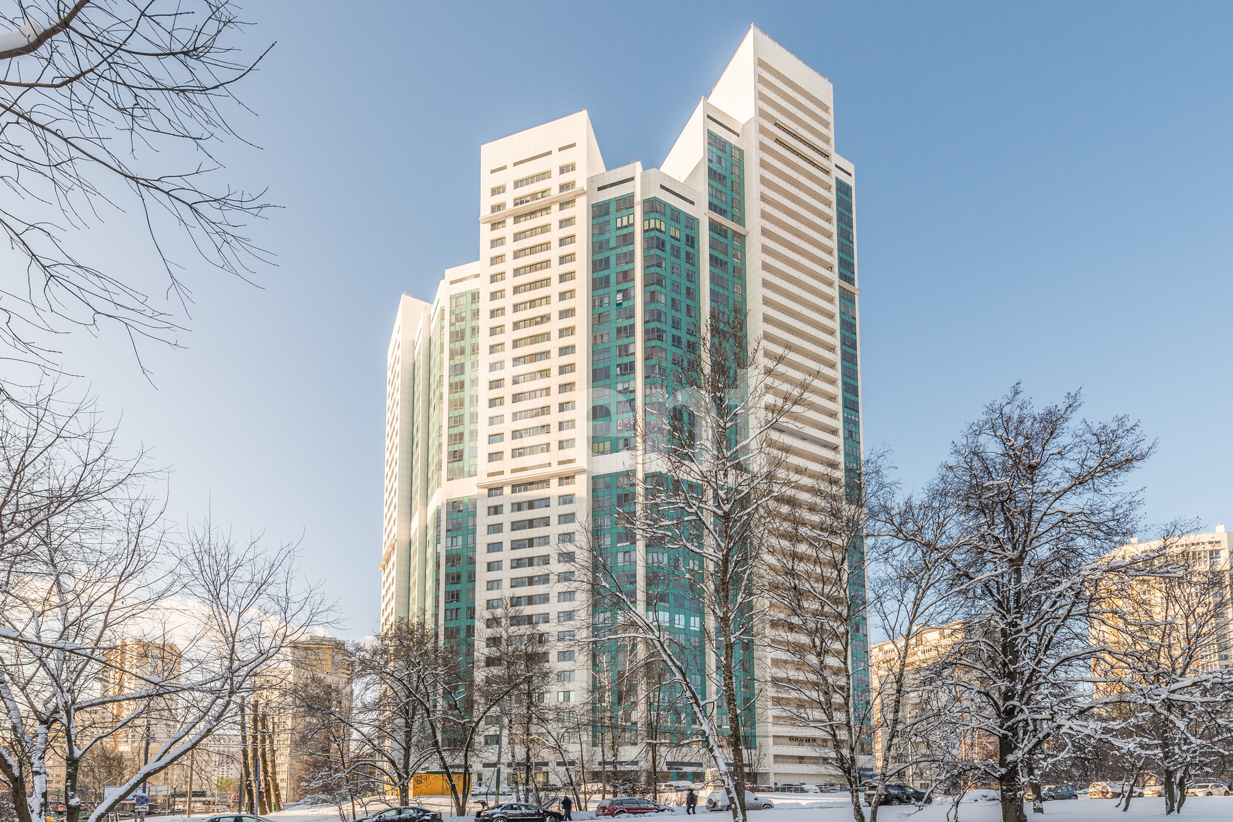 Фасад в квартире на ш Рублёвское, д 107