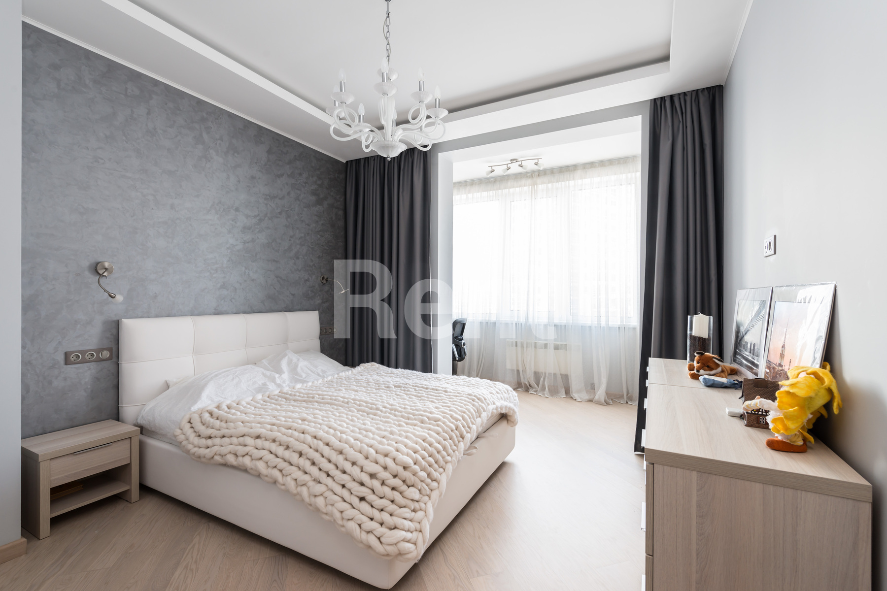 Спальня в квартире на ш Рублёвское, д 107