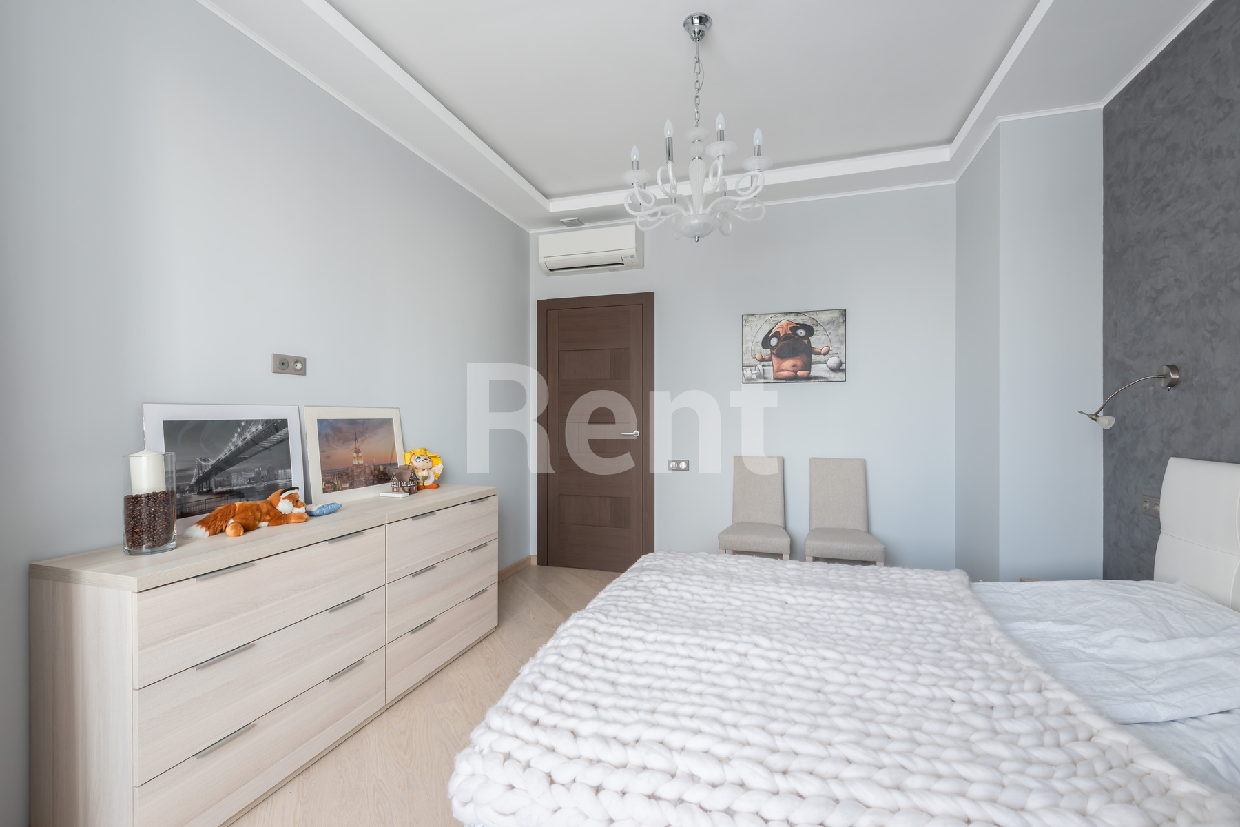 Спальня в квартире на ш Рублёвское, д 107