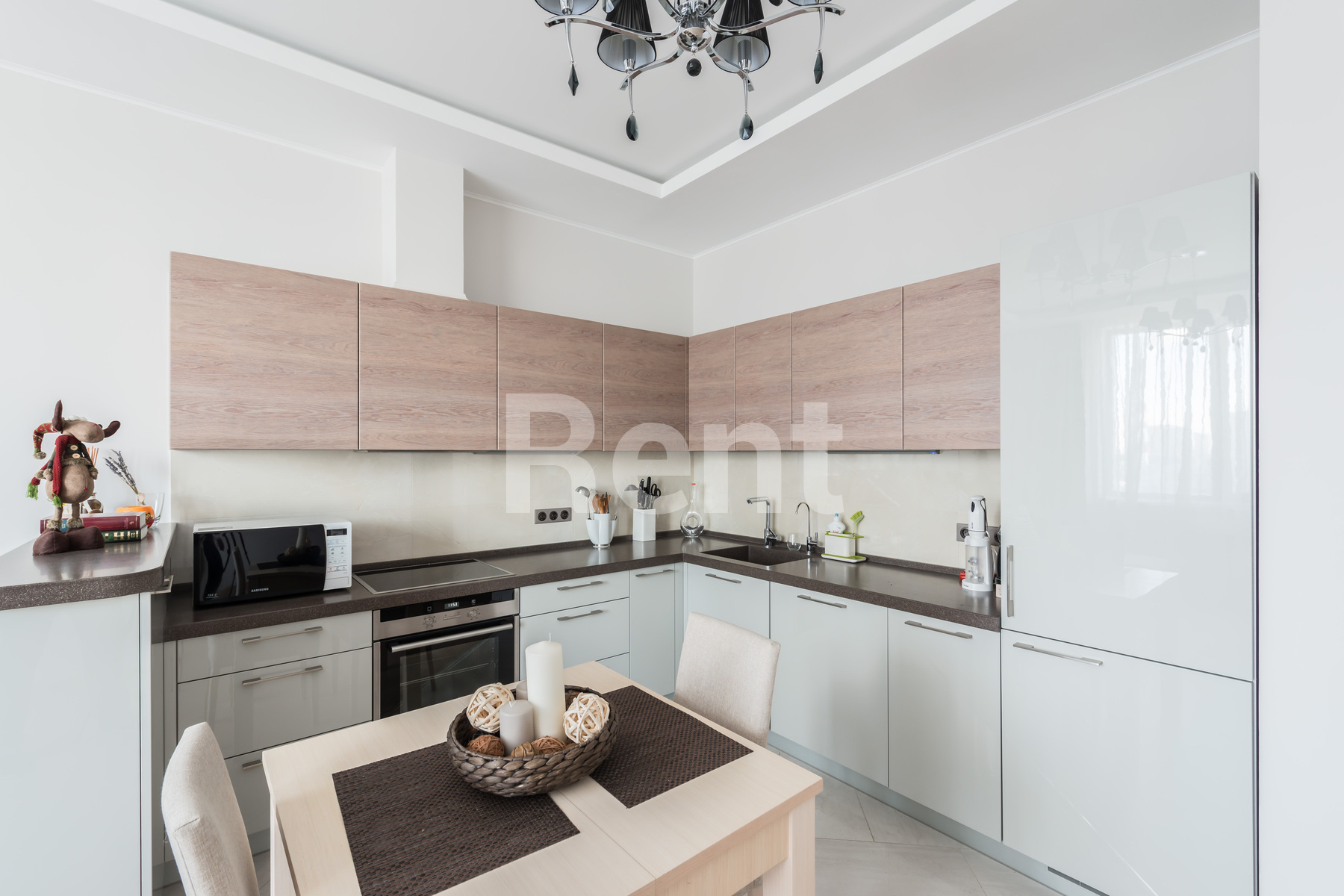 Кухня в квартире на ш Рублёвское, д 107