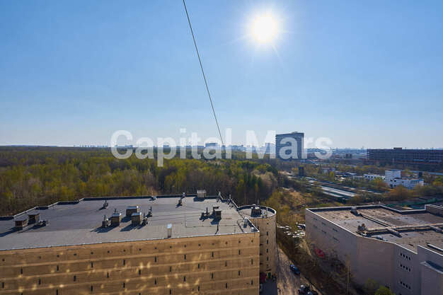 Вид из окна в квартире на ул Никулинская, д 23 к 3