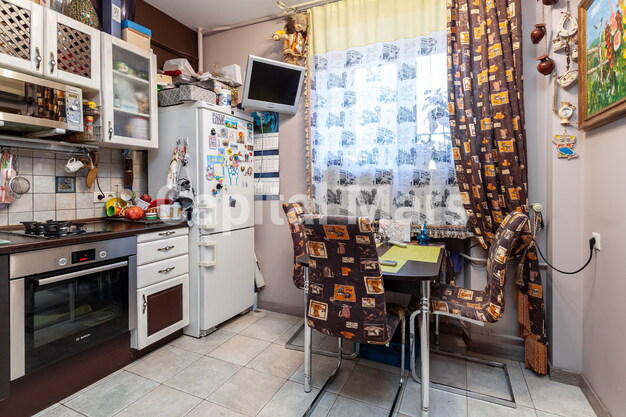 Кухня в квартире на ул Беговая, д 24