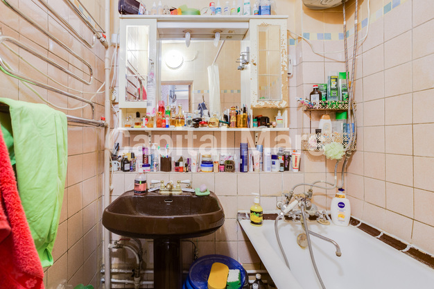 Ванная комната в квартире на ул Академика Ильюшина, д 4 к 2