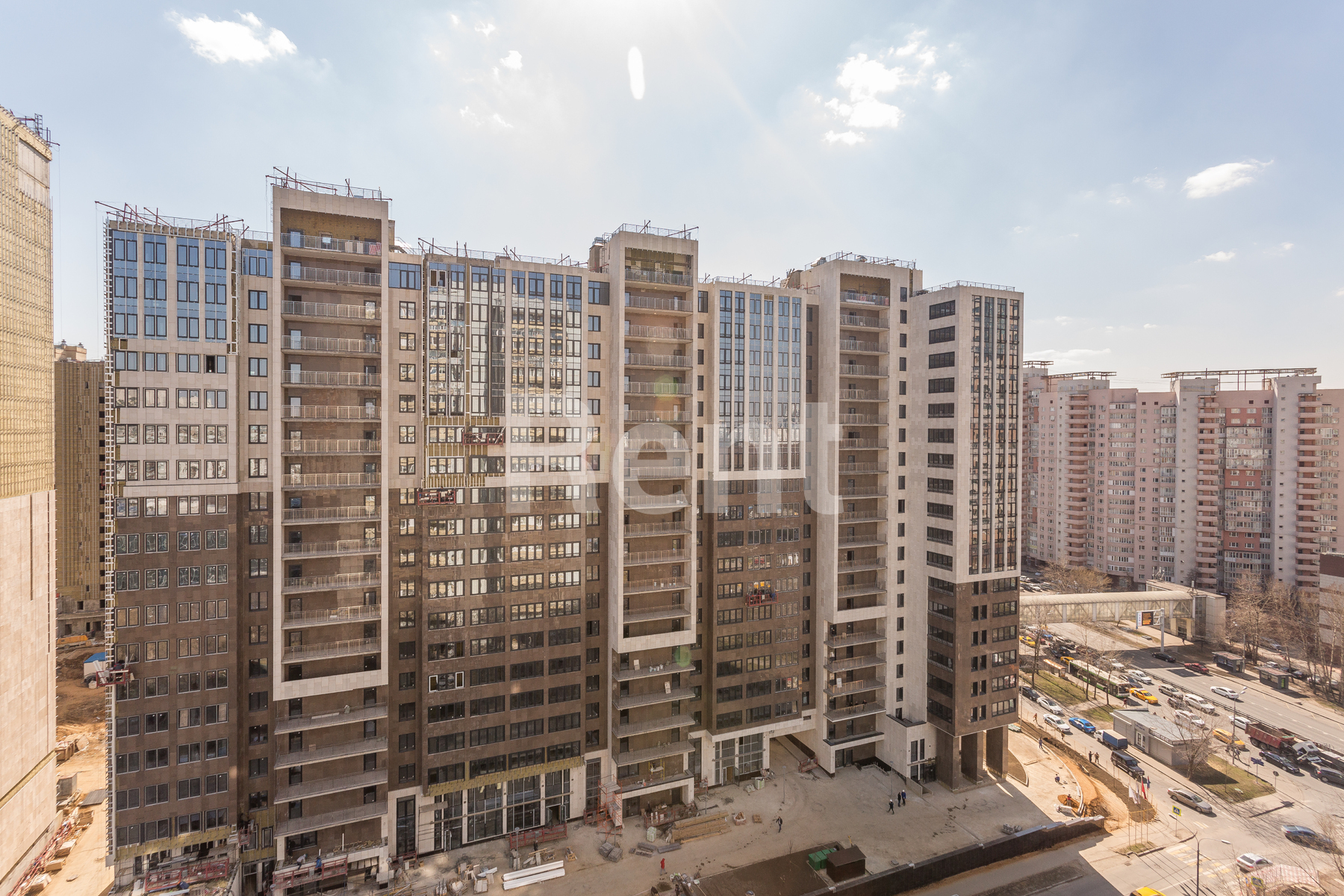 Вид из окна в квартире на пр-кт Ленинский, д 109/1 к 3