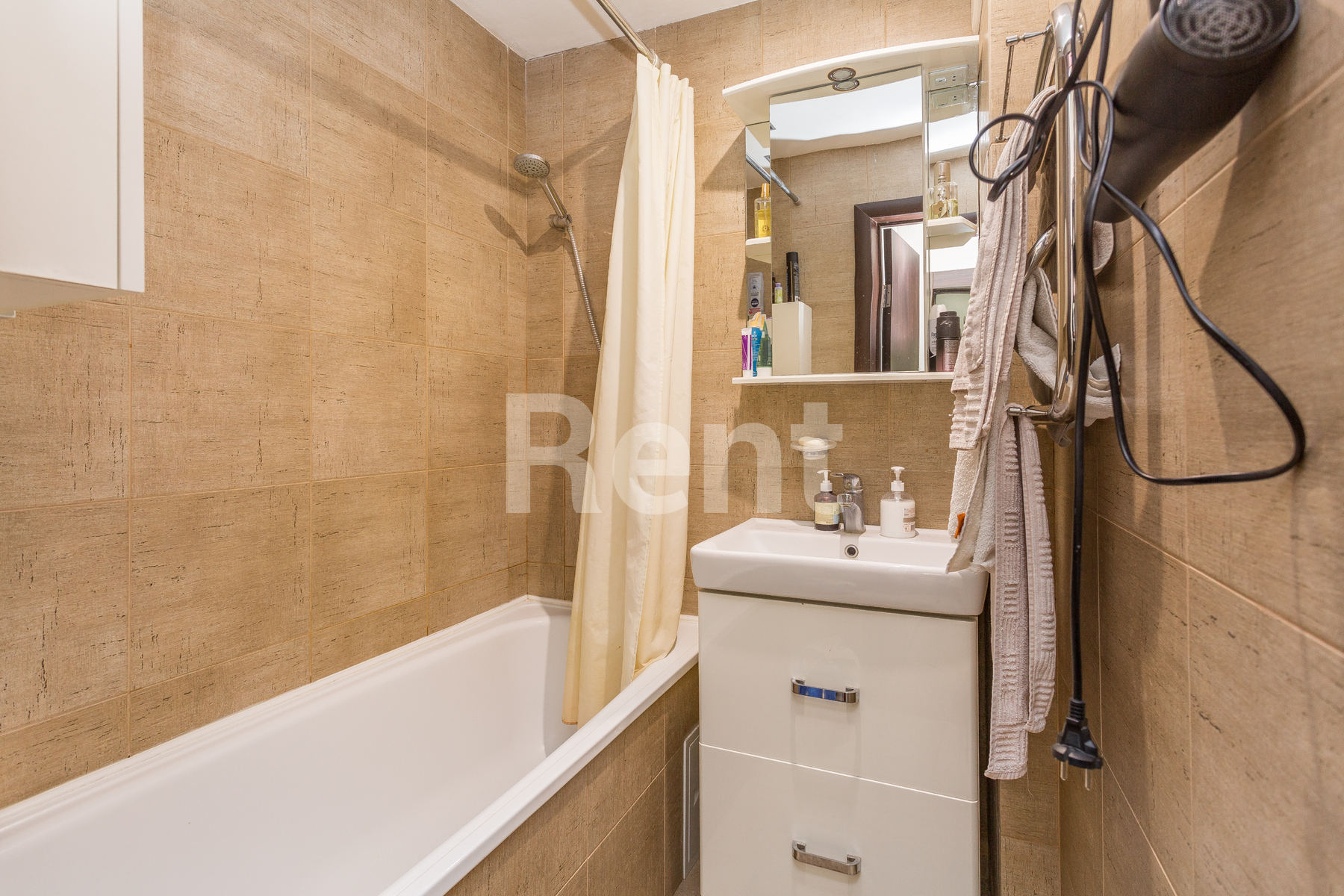 Ванная комната в квартире на пр-кт Ленинский, д 109/1 к 3