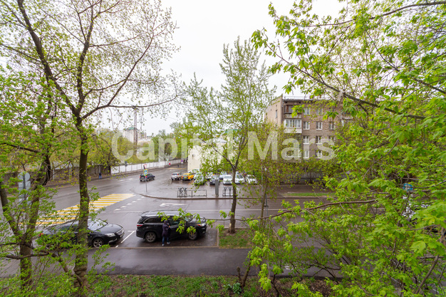 Вид из окна в квартире на ул 3-я Рыбинская, д 21 к 3