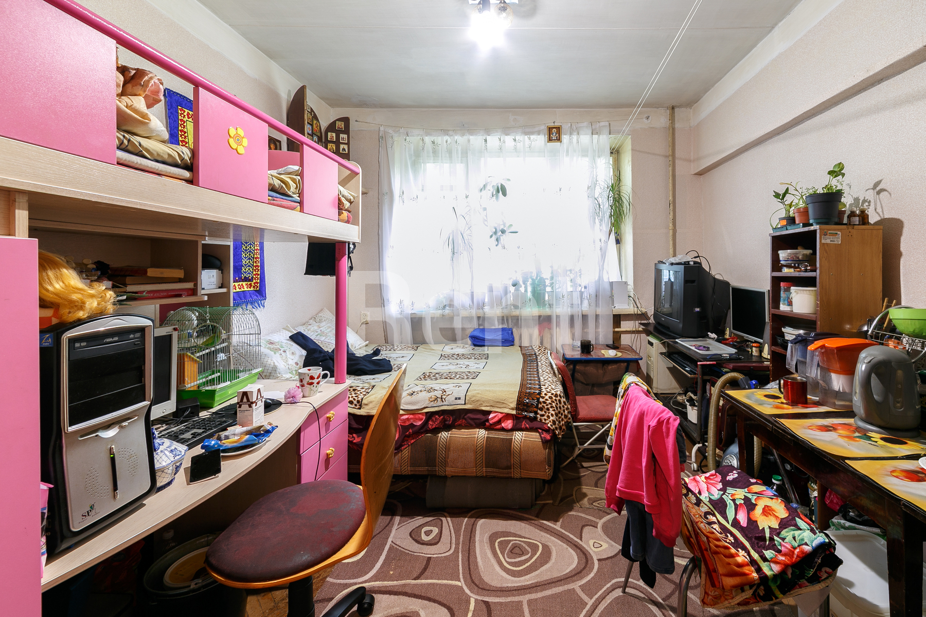 Жилая комната в квартире на Вокзальный пер, д 3