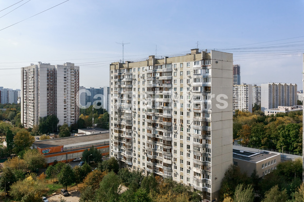 Вид из окна в квартире на пр-кт Мичуринский, д 29 к 3