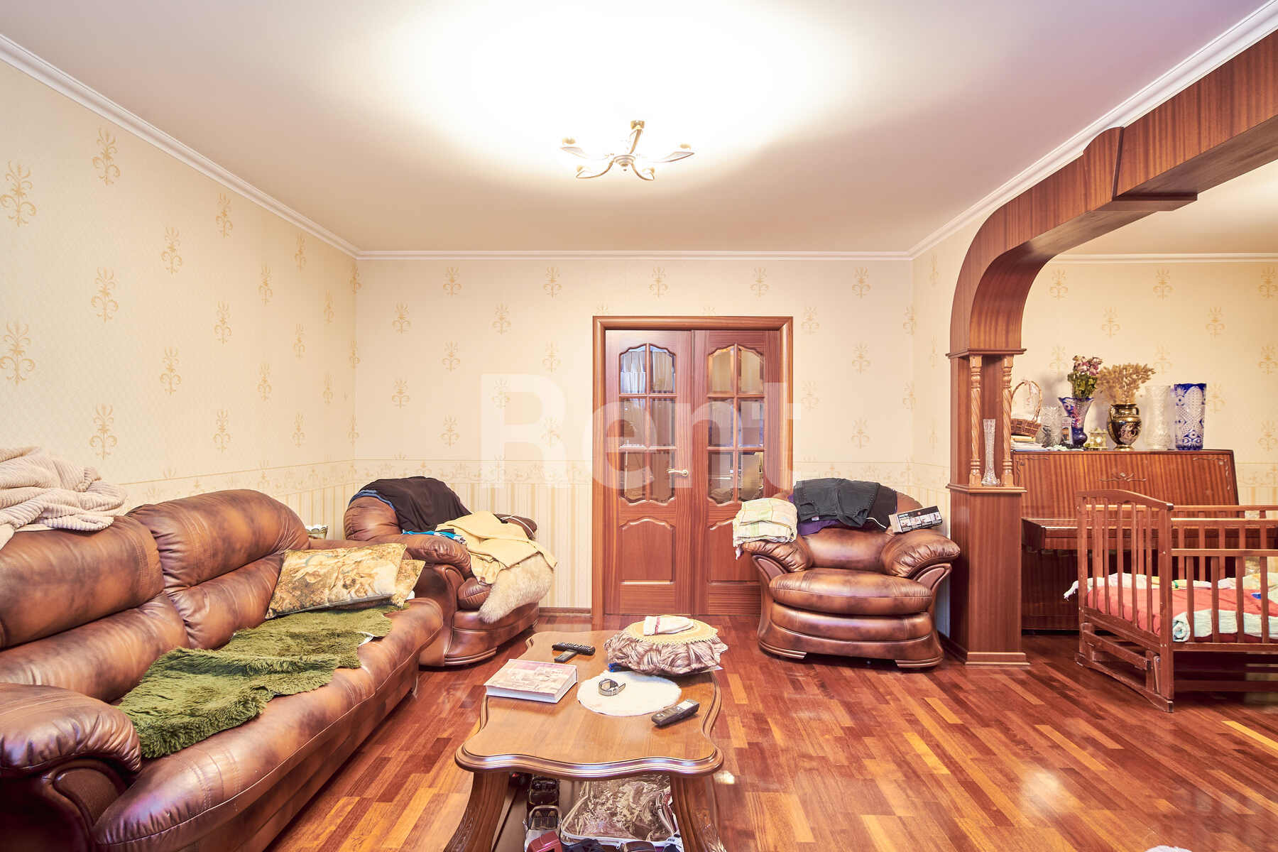 Гостиная в квартире на ул Привольная, д 65/32