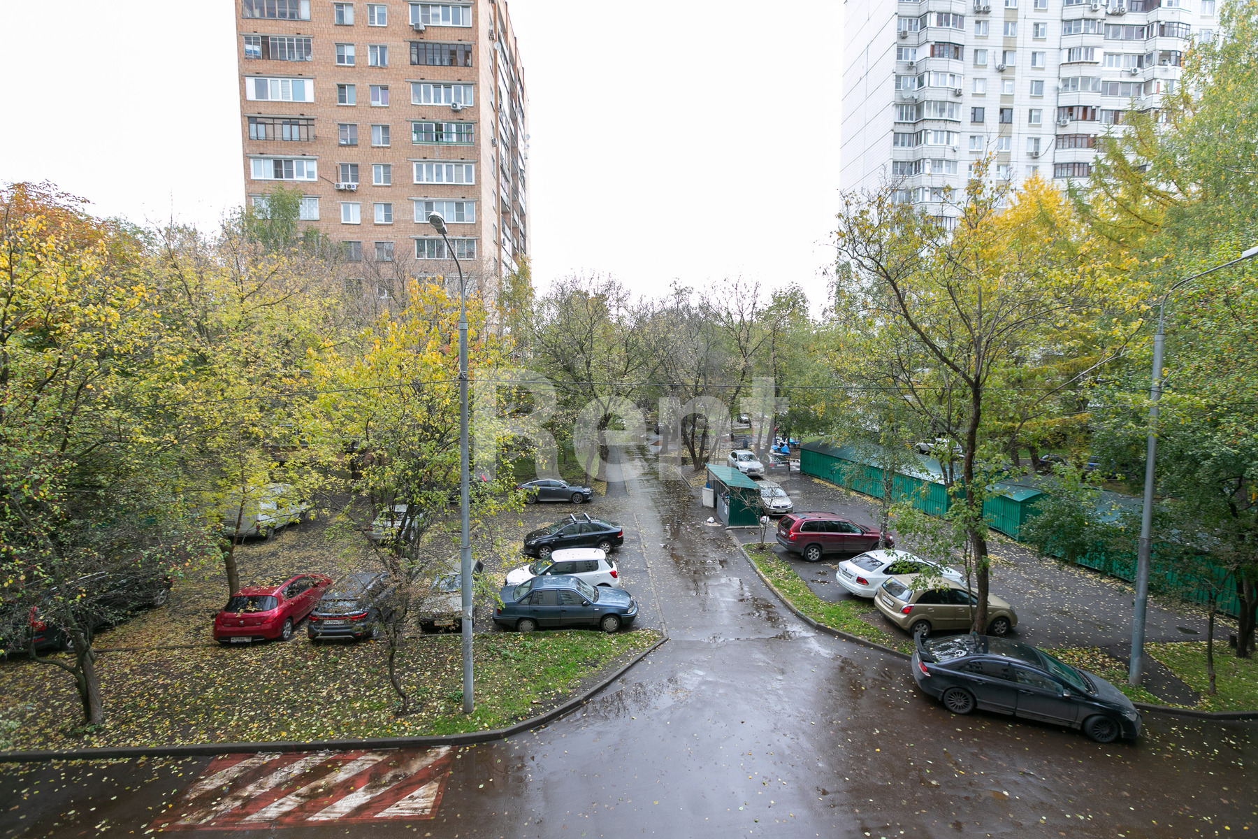 Вид из окна в квартире на ул Коптевская, д 18Б