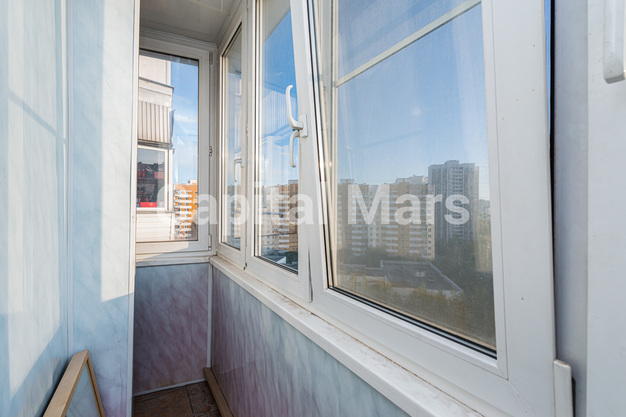 Балкон в квартире на ул Митинская, д 25 к 1