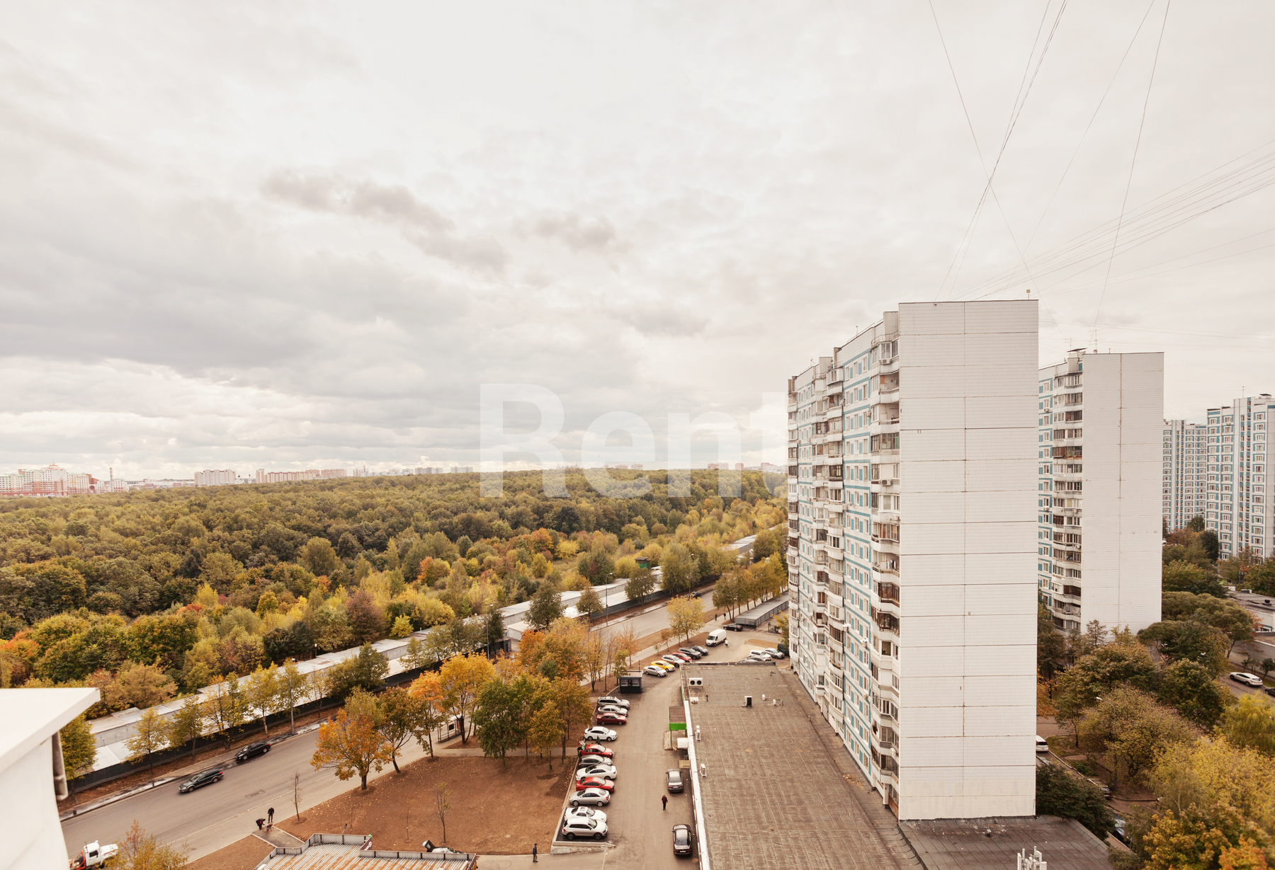 Вид из окна в квартире на проезд Гурьевский, д 29 к 1