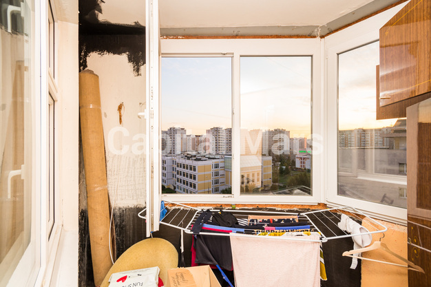 Балкон в квартире на ул Руднёвка, д 12