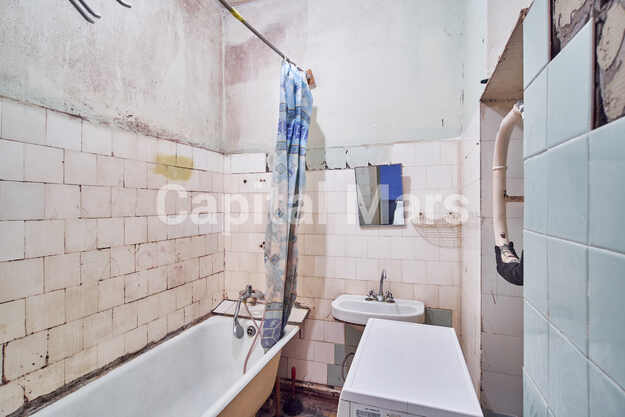 Ванная комната в квартире на ул Большая Филёвская, д 21 к 2