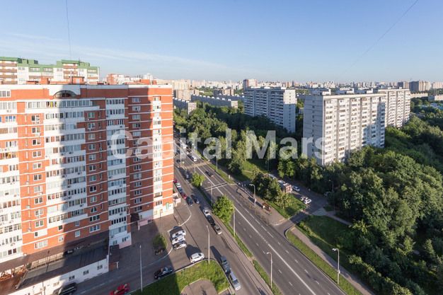 Вид из окна в квартире на ул Нежинская, д 9 к 1