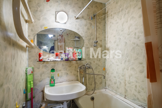 Ванная комната в квартире на ул Маломосковская, д 3 к 2