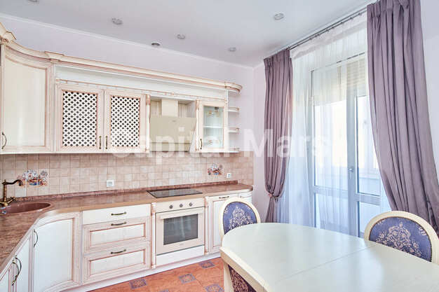 Кухня в квартире на пр-кт Кутузовский, д 35 к 2