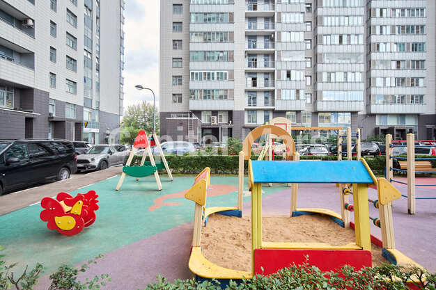 Детская площадка в квартире на Шмитовский проезд, д 16 стр 2