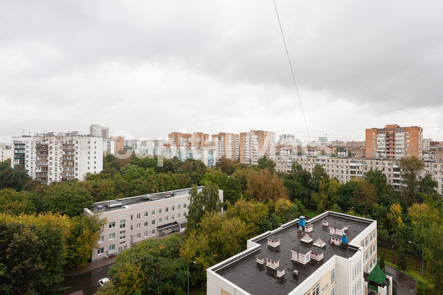 Вид из окна в квартире на ул Алексея Дикого, д 7 к 3