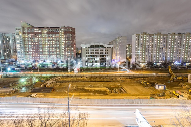 Вид из окна в квартире на пр-кт Мичуринский, д 38