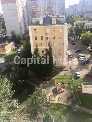 Вид из окна в квартире на ул Большая Очаковская, д 28