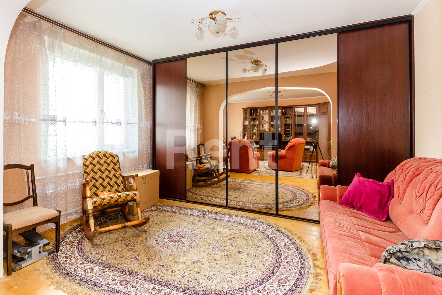 Гостиная в квартире на ул Привольная, д 57 к 1