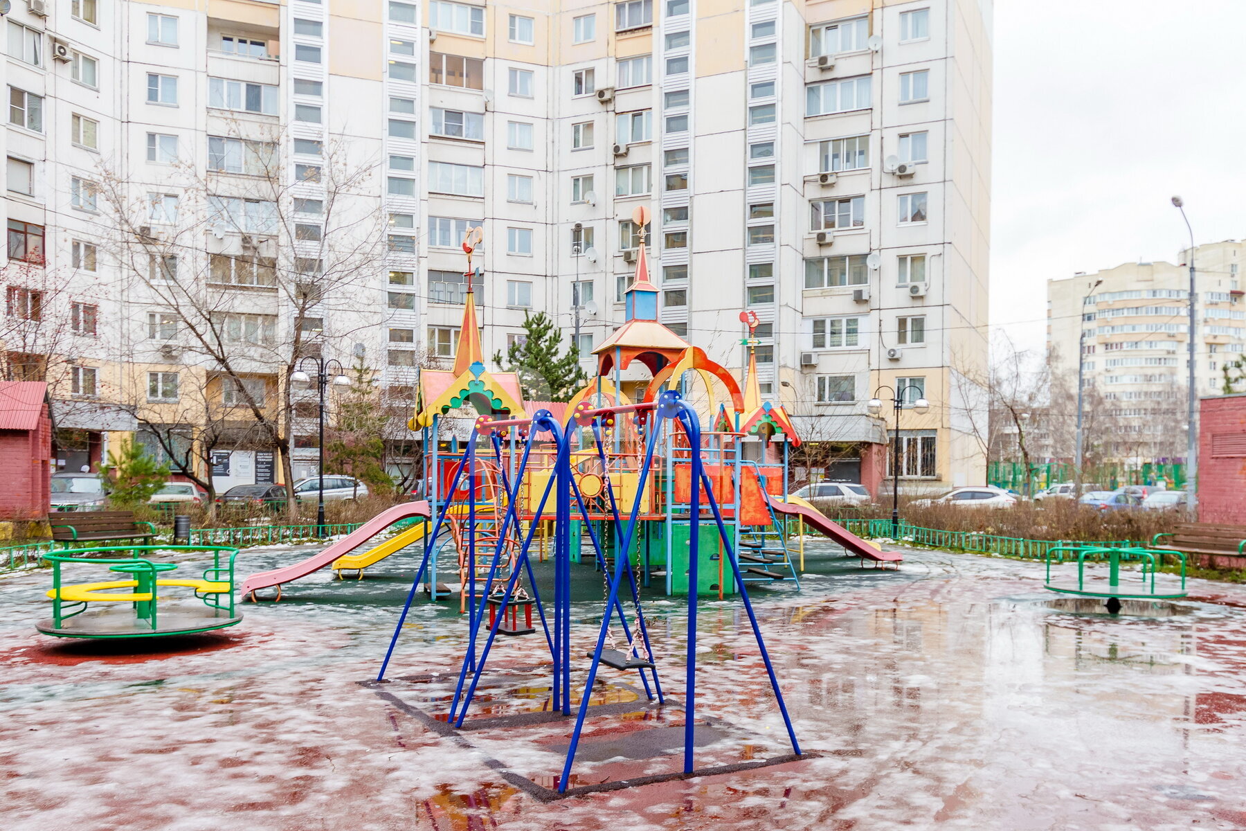 Детская площадка в квартире на ул Привольная, д 57 к 1