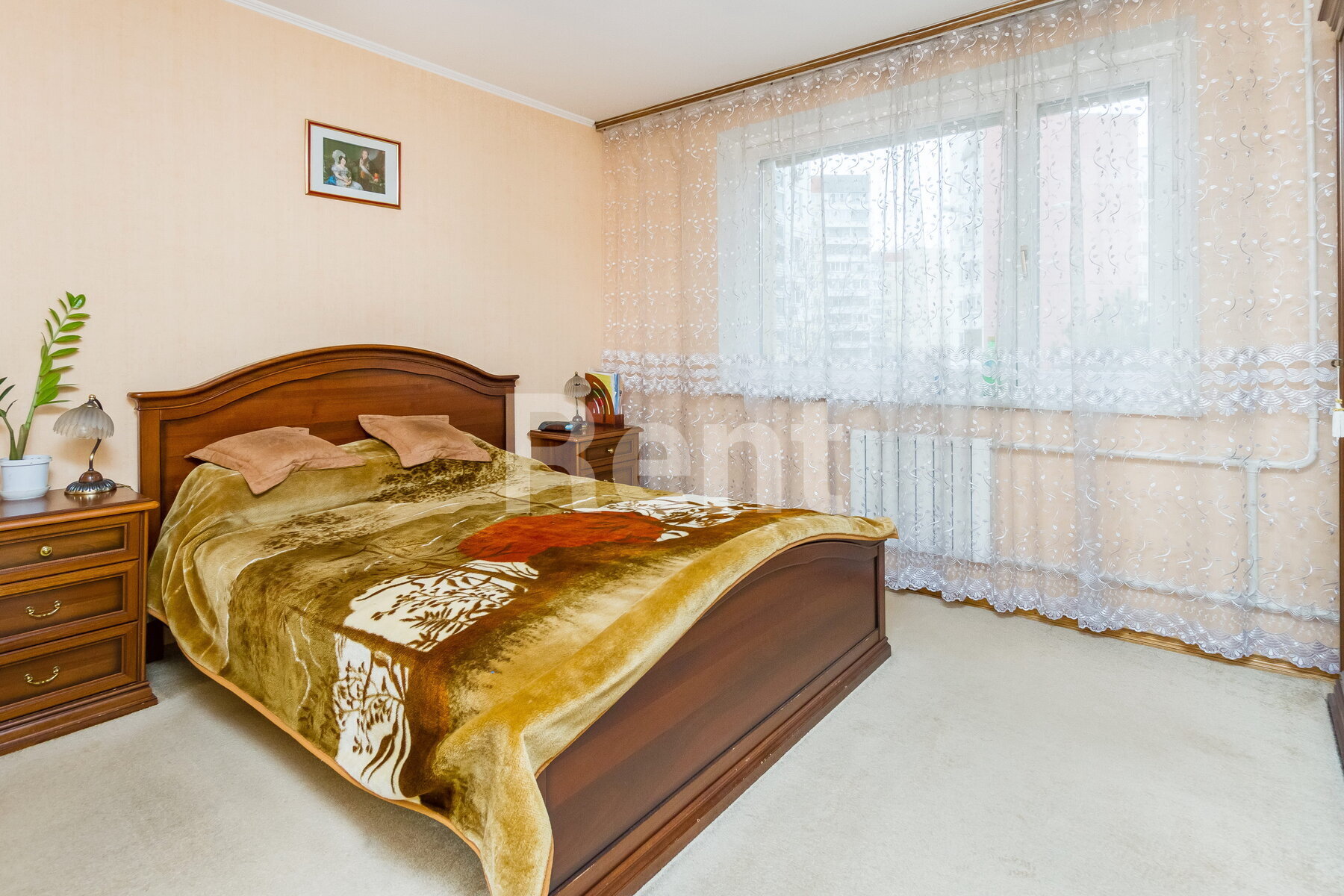 Спальня в квартире на ул Привольная, д 57 к 1