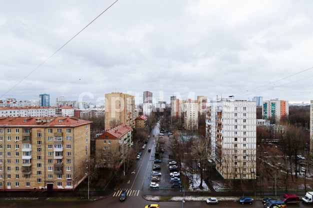 Вид из окна в квартире на проезд Красностуденческий, д 2