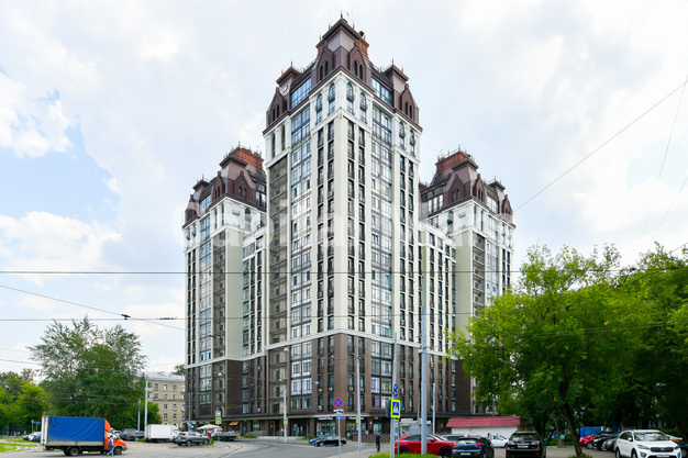 Фасад в квартире на ул 1-я Мясниковская, д 2