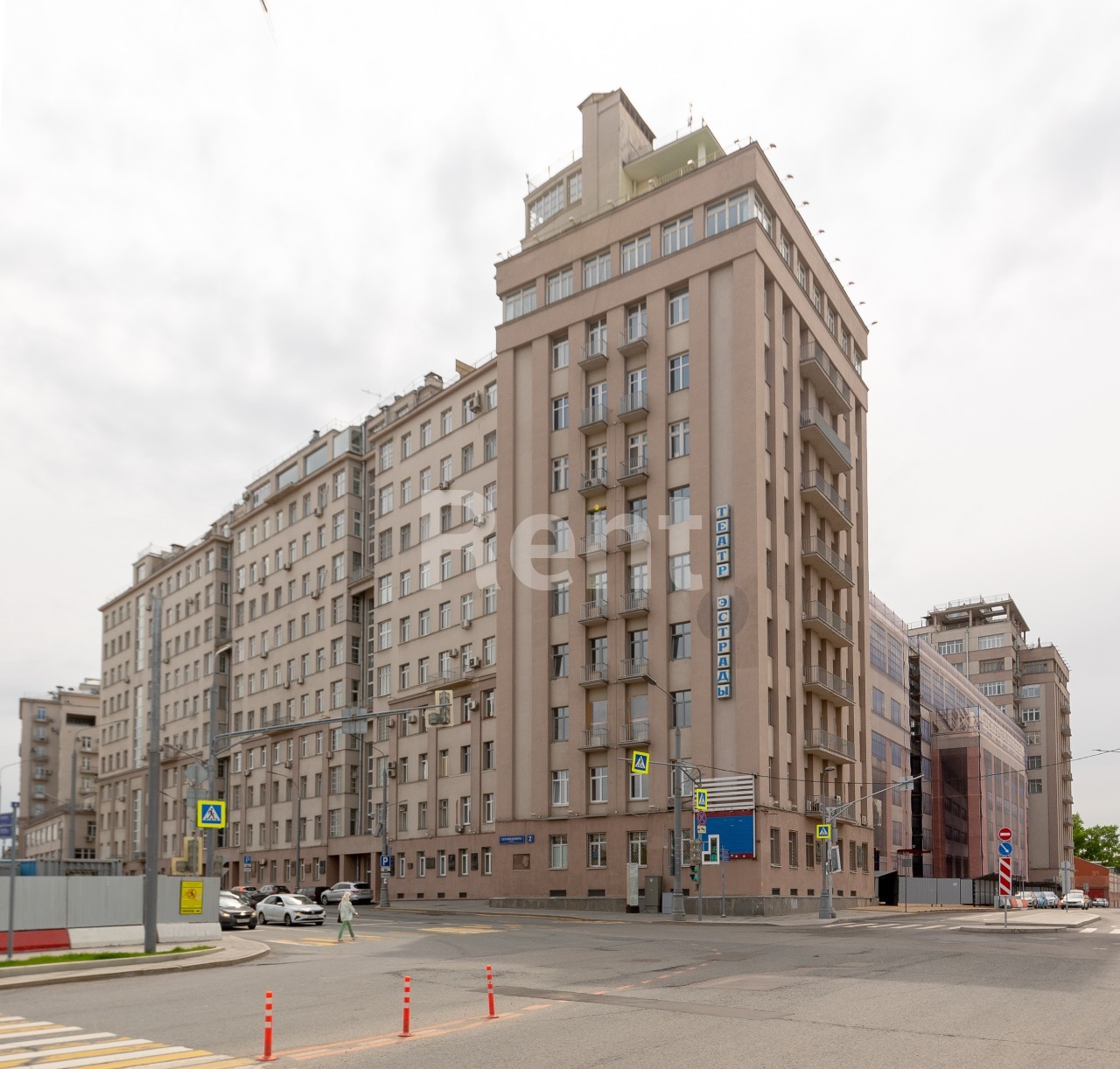 Фасад в квартире на ул Серафимовича, д 2