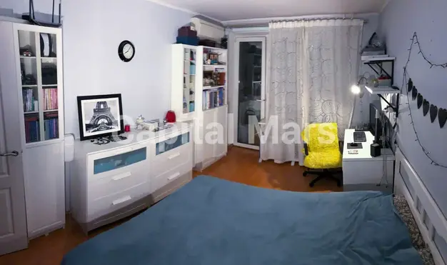 Спальня в квартире на ул Малая Ботаническая, д 1