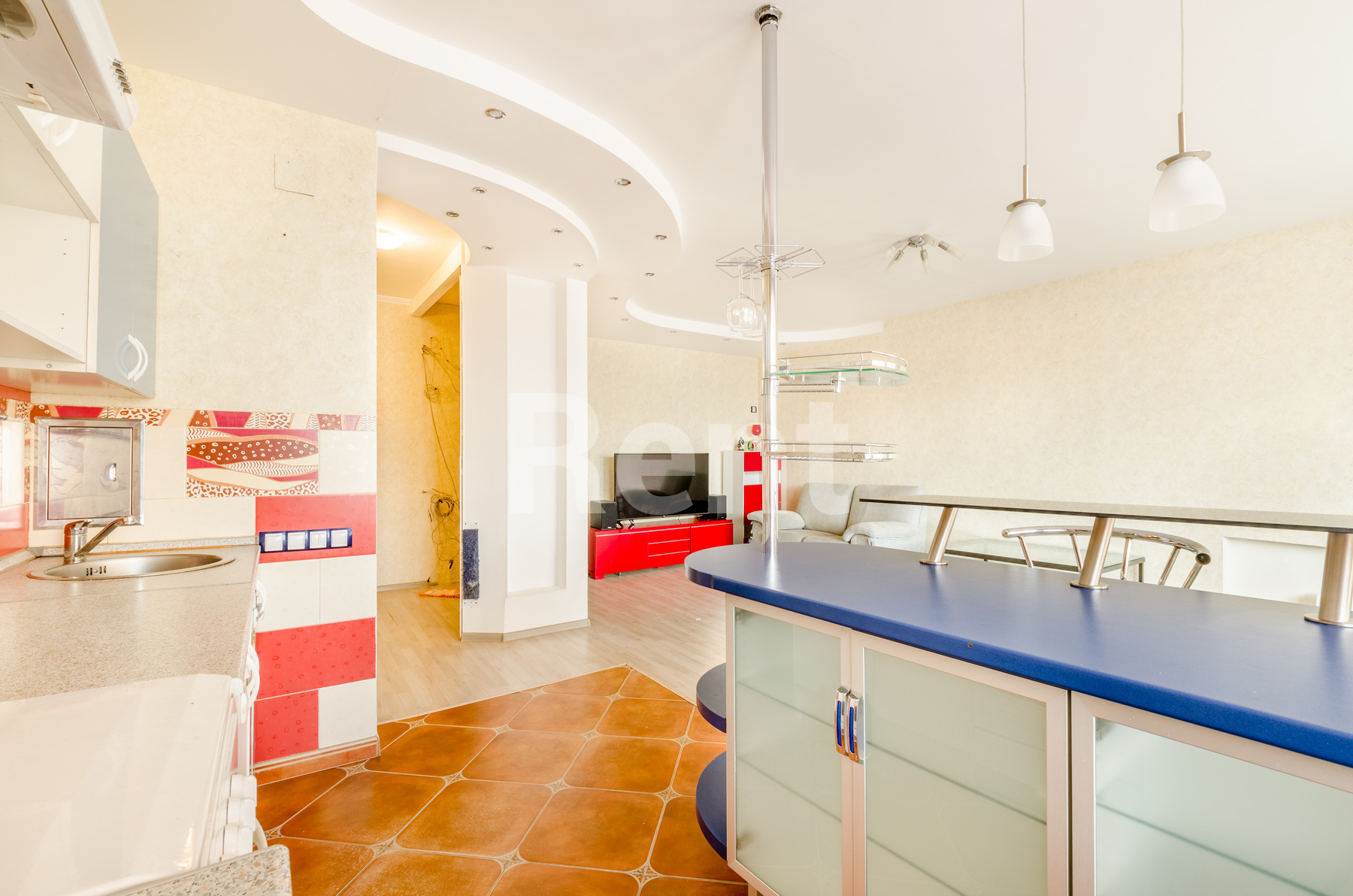 Кухня в квартире на ул Павла Корчагина, д 13