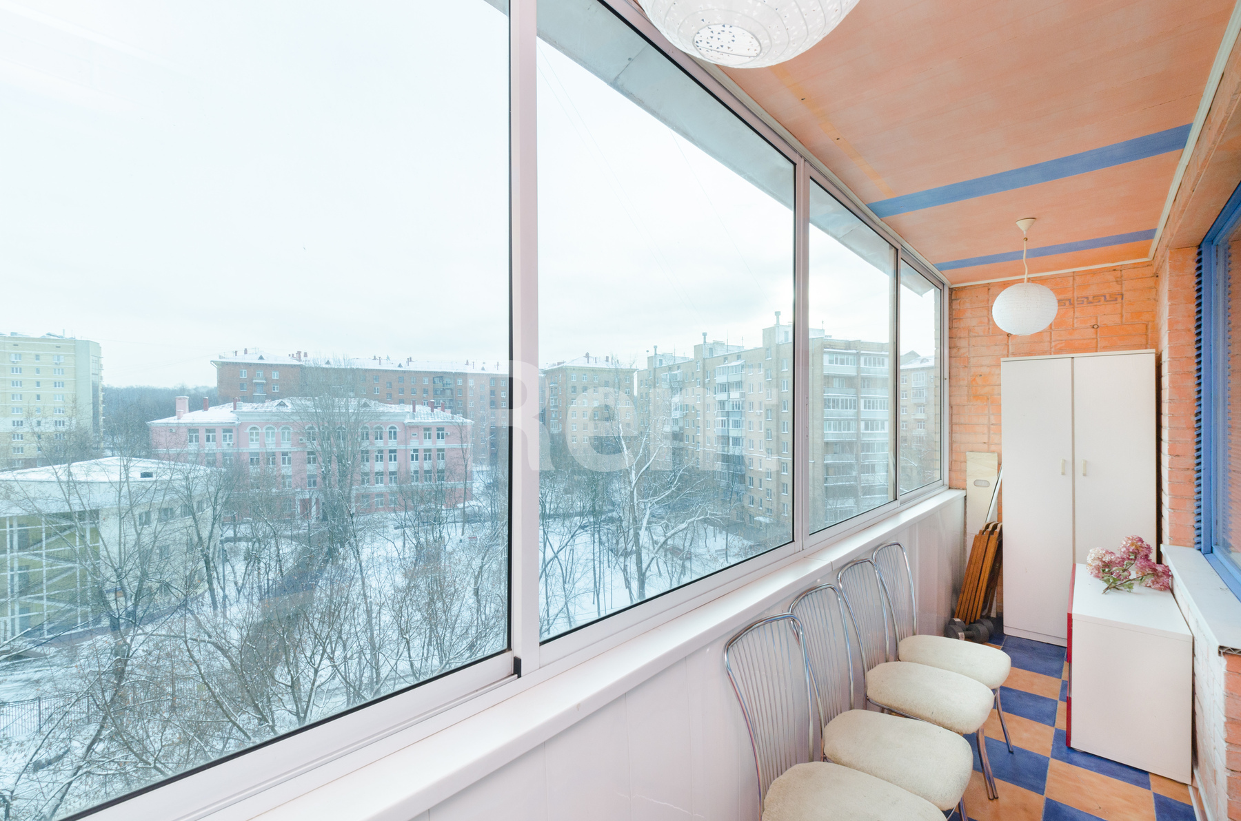 Лоджия в квартире на ул Павла Корчагина, д 13