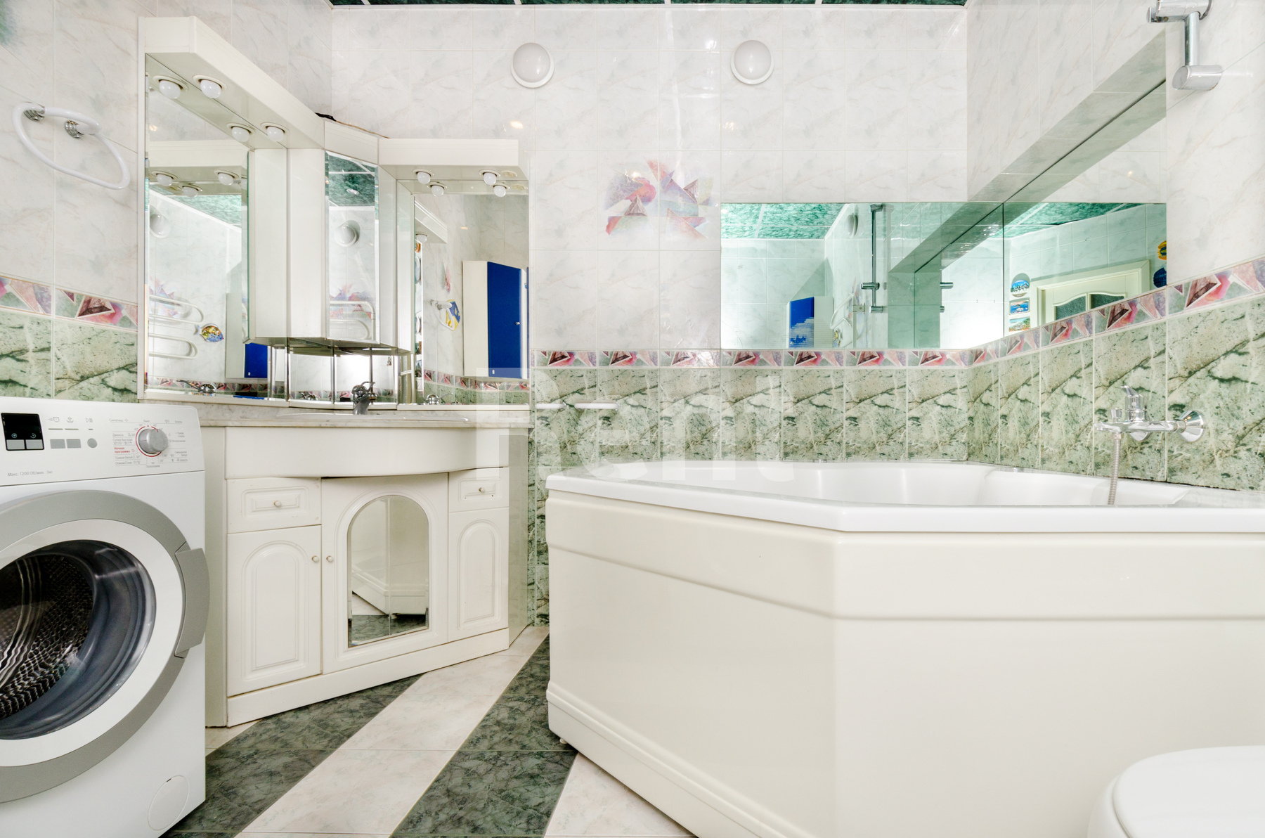 Ванная комната в квартире на ул Павла Корчагина, д 13