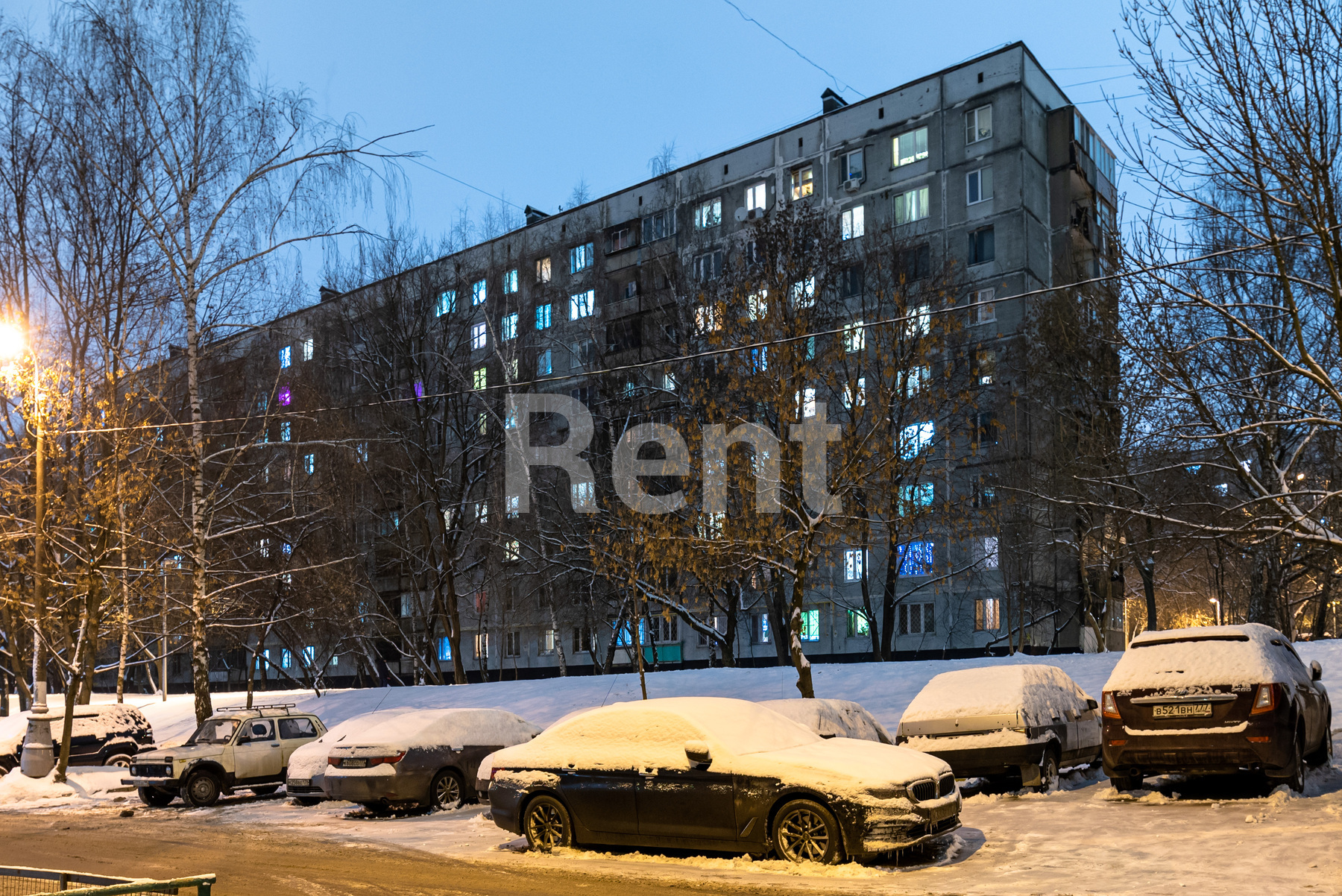 Фасад в квартире на ул Подольских Курсантов, д 8 к 3