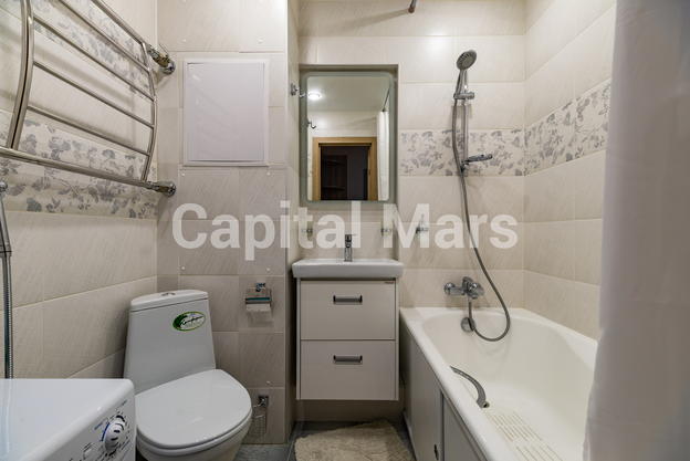 Ванная комната в квартире на Шипиловский проезд, д. 43, к. 1