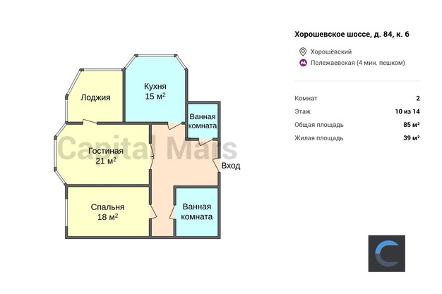 План развития хорошевского района